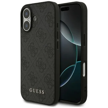 Чехол Guess 4G Classic для iPhone 17 – черный