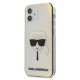 Karl Lagerfeld iPhone 12 mini Case Iridescent Karl\'s Head, Multicolor