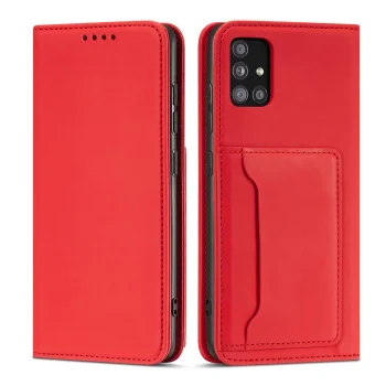 Чехол-книжка Magnet Card Case для Samsung Galaxy A13 5G, красный
