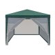 Garden Tent Pavilion 3x3m with Mosquito Net, Green