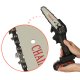 Mini Cordless Chainsaw with Battery and Charger in Case