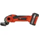 Einhell TC-AG 18/115 Li akumulatora leņķa slīpmašīna, 18V, 1x 4.0Ah, 115 mm
