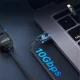 Orico CAF31 USB-C uz USB-A 3.1 Gen 2 10Gbps 30cm OTG adapteris, melns