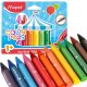 First Wax Crayons for Toddlers Jumbo Colorpeps 12 Colors MAPED