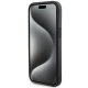 Guess Grip Stand 4G Saffiano Strass case for iPhone 15 - black
