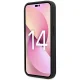 Чехол Karl Lagerfeld Saffiano Mono Metal Logo для iPhone 14 Pro Max, серый