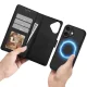 Tech-Protect Wallet MagSafe maciņš iPhone 17 - Matēts melns | Phone Case Cover Matte Black