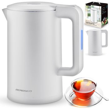 Electric Kettle Berdsen BD-710, 1.7 L, White