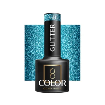 Ocho Nails Glitter G11 gēla laka, 5 g