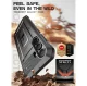 Supcase Unicorn Beetle Pro maciņš Samsung Galaxy S25 FE telefonam – melns | Phone Case Cover