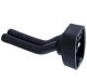 Wall-mounted guitar hanger