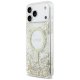 Guess Resin Bottom Glitter MagSafe vāciņš iPhone 17 Pro Max – zelts | Phone Case Cover