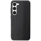 Чехол Mercedes AMG Carbon Stripe & Embossed для Samsung Galaxy S23 (S911), черный