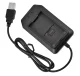 Комплект аккумуляторов для Xbox 360 с USB зарядкой, 2 шт., черный