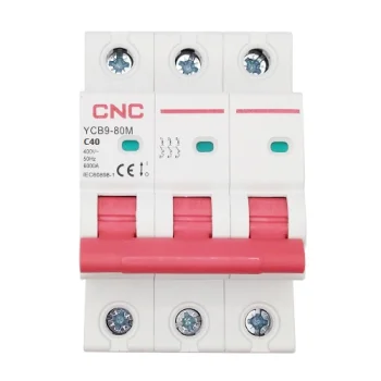 Автоматический выключатель 3P, 40A, класс C, 6kA