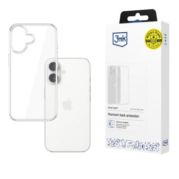3mk Protection iPhone 17 vāciņš Armor Case, caurspīdīgs