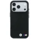 Чехол BMW M Tire Track Metal Logo MagSafe для iPhone 17 / 18 Pro Max, черный