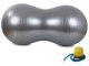 Fitnesa Vingrošanas Dubultā Bumba - Sudraba, 50 cm | Exercise Fitness Gym Peanut Ball