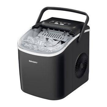 Euhomy IM016 ledus ģenerators 12kg, melns