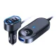 3mk automašīnas lādētājs 135W PD QC PPS (USB-C + USB-A), melns