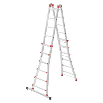 Universālās pieslienamās kāpnes Hailo M80 4x6 pakāpieni
