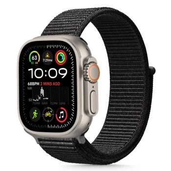 Ремешок Tech-Protect Nylon для Apple Watch 44 / 45 / 46 / 49 мм, черный