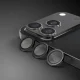 Защитное стекло на камеру Etteri для iPhone 17 Pro / 17 Pro Max черное