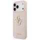Guess Grained Big 4G & Classic Logo Phone Case Cover iPhone 17 Pro Max - Pink
