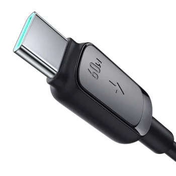 Joyroom Multi-Color Series A14 USB-C 60W Kabelis 1.2m Melns