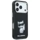Чехол Karl Lagerfeld IML Choupette Body Sketch MagSafe для iPhone 17/18 Pro Max, черный