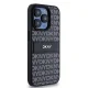 Чехол DKNY для iPhone 15 Pro Max Mono Stripe & Metal Logo, черный