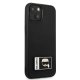 Karl Lagerfeld Ikonik Patch Case for iPhone 13 mini, Black