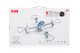 Syma X15W 2.4GHz RC Quadcopter Drone with Camera FPV Wi-Fi | Drons ar kameru, balts