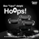 PanzerGlass Hoops Camera Protection for iPhone 15 Pro / 15 Pro Max - with Black Frame