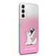 Чехол Karl Lagerfeld Choupette Fun для Samsung Galaxy S22+ - Розовый