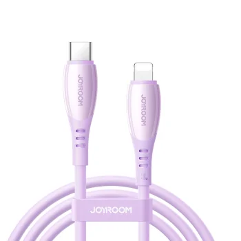 Joyroom S-A59 Vibrant Series USB-C uz Lightning kabelis 30W 1,2m, violets