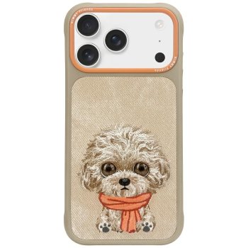Nimmy Big Eyed Pet 2.0 Dog vāciņš iPhone 17 Pro Max - bēšs | Phone Case Cover Beige