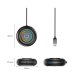 Orico YXR4-U3 RGB USB sadalītājs 4 porti USB-A 3.0 ar audio/mikrofonu 1.8m, Melns
