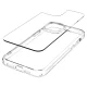 Spigen Crystal Hybrid Case for iPhone 15 Plus, Clear