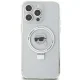 Karl Lagerfeld iPhone 15 Pro Max чехол Ring Stand Karl Head MagSafe, белый