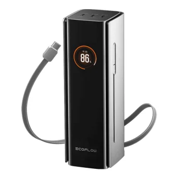 Power Bank EcoFlow RAPID Pro 300W, 27650mAh, 140W Cable, Silver