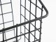 Hanging Metal Basket Organizer Door Shelf, 26x17x12cm