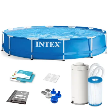 Intex 28212 Frame Pool 366 x 76 cm with Pump