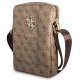 Guess 4G Big Metal Logo Tablet Bag 8\", Brown
