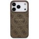 Guess 4G Ring Classic Logo MagSafe чехол для iPhone 17 Pro — коричневый