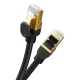 Baseus высокоскоростной Cat 8 40 Гб/с Ethernet кабель 8 м - черный