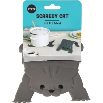 Katlu paliktnis OTOTO Scaredy Cat, brūns