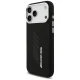 Чехол AMG Silicone Oversize Rhombs MagSafe для iPhone 17 Pro Max — черный