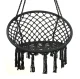 Luaro Šūpuļkrēsls Stārķa ligzda, 80cm, melns, līdz 150kg