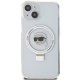Karl Lagerfeld iPhone 15 vāciņš Magsafe Ringstand, balts